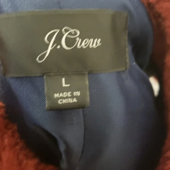 J.Crew Sherpa Fleece Faux Fur Vest - Picture 3 of 10